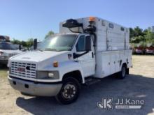 (Bellport, NY) 2007 GMC C5500 Enclosed High-Top Service Truck Runs & Moves, Body & Rust Damage) (Rem