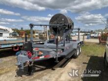 (Charlotte, MI) 1999 Allegheny 90R/3T/10T 3-Position T/A Material/Reel Trailer Battery Dead