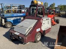 (Plymouth Meeting, PA) Powerboss SW/8XR Floor Swepper Seller States Runs, Out Of Fuel