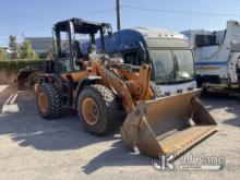 2016 Case 521F Wheel Loader Not Running, Fire Damage