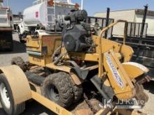 2005 Vermeer SC252 Portable Stump Grinder Not Running, Operation Unknown, To Be Sold With K447A, Bil