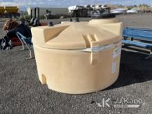 (Salt Lake City, UT) Poly Tank NOTE: This unit is being sold AS IS/WHERE IS via Timed Auction and is