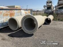 (Salt Lake City, UT) Cement Pipe NOTE: This unit is being sold AS IS/WHERE IS via Timed Auction and