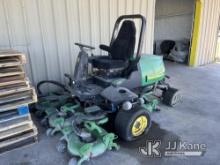 John Deere 3245C Lawn Mower Runs) (Does Not Move, Blades Do Not Engage, Condition Unknown