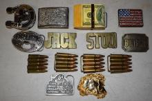 VINTAGE BELT BUCKLES!!