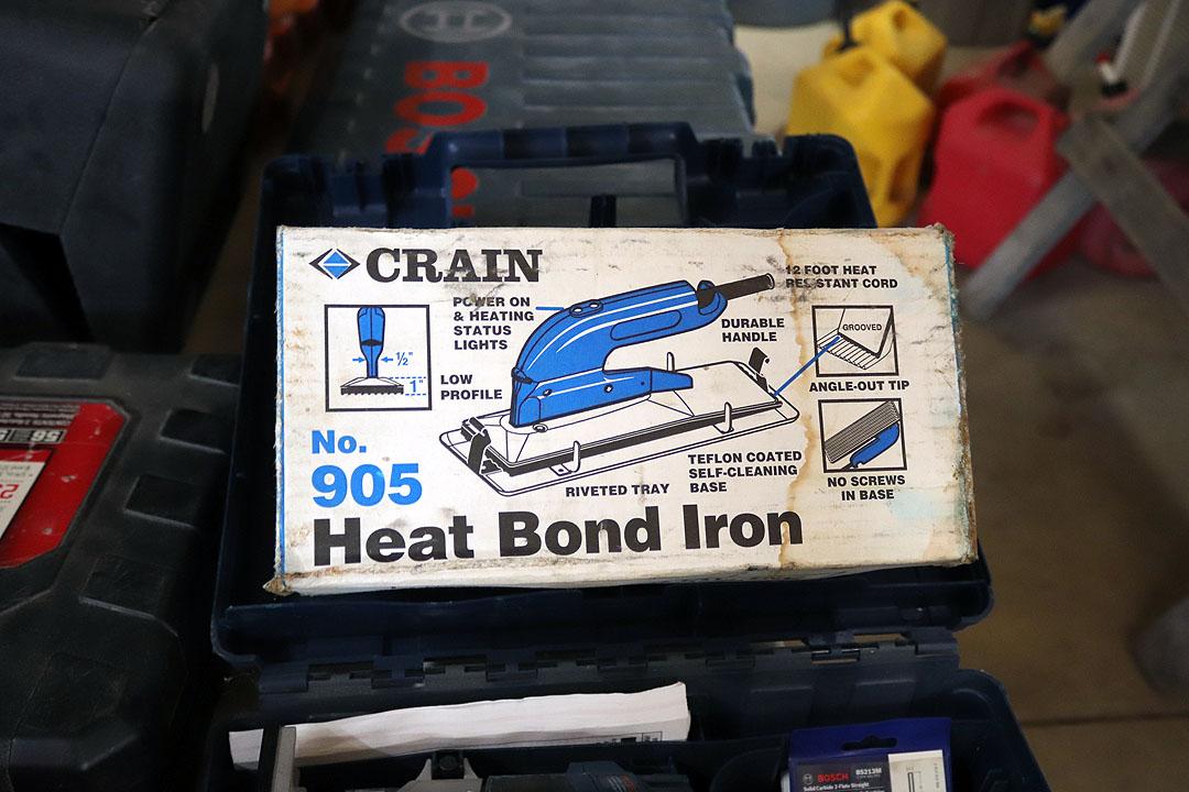 Crain Heat Bond Iron