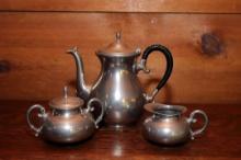 Pewter Tea Set