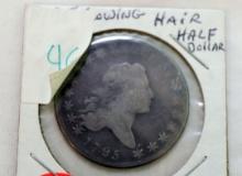 1795 Flowing Hair Half Dollar
