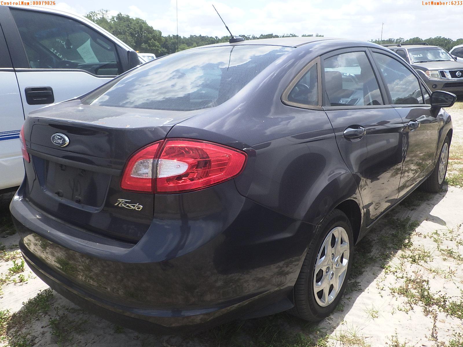 5-06233 (Cars-Sedan 4D)  Seller: Florida State B.P.R. 2013 FORD FIESTA