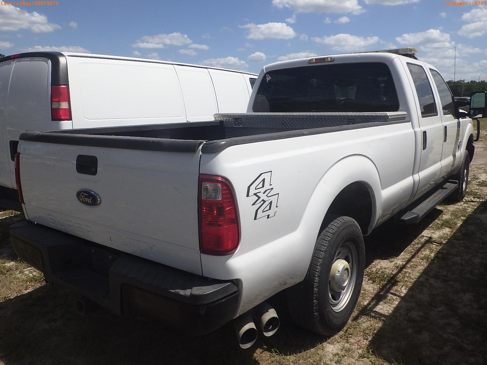 5-08226 (Trucks-Pickup 4D)  Seller: Gov-Hillsborough County B.O.C.C. 2013 FORD F
