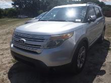 6-06143 (Cars-SUV 4D)  Seller: Gov-Manatee County Sheriffs Offic 2014 FORD EXPLO