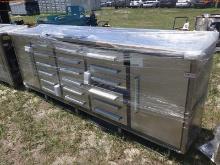 6-12360 (Equip.-Specialized)  Seller:Private/Dealer METAL 10 FOOT 18 DRAWER 2 CA