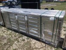 6-12352 (Equip.-Specialized)  Seller:Private/Dealer METAL 10 FOOT 18 DRAWER 2 CA