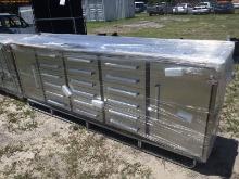 6-12354 (Equip.-Specialized)  Seller:Private/Dealer METAL 10 FOOT 18 DRAWER 2 CA