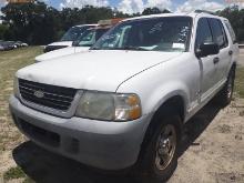 7-06142 (Cars-SUV 4D)  Seller: Florida State D.E.P. 2002 FORD EXPLORER