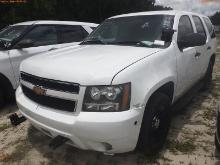 7-10212 (Cars-SUV 4D)  Seller: Gov-Pinellas County Sheriffs Ofc 2012 CHEV TAHOE
