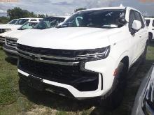 7-11116 (Cars-SUV 4D)  Seller: Gov-Hillsborough County Sheriffs 2021 CHEV TAHOE