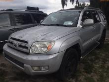 7-07210 (Cars-SUV 4D)  Seller:Private/Dealer 2003 TOYT 4RUNNER