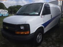 7-08235 (Trucks-Van Cargo)  Seller: Gov-Manatee County 2016 CHEV EXPRESS