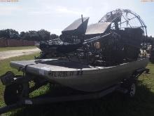 8-03114 (Vessels-Air boat)  Seller: Florida State F.W.C. 1984 PANT AIRBOAT