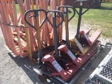 8-04128 (Equip.-Fork lift)  Seller:Private/Dealer (4) PALLET JACKS