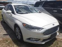 8-07128 (Cars-Sedan 4D)  Seller:Private/Dealer 2017 FORD FUSION