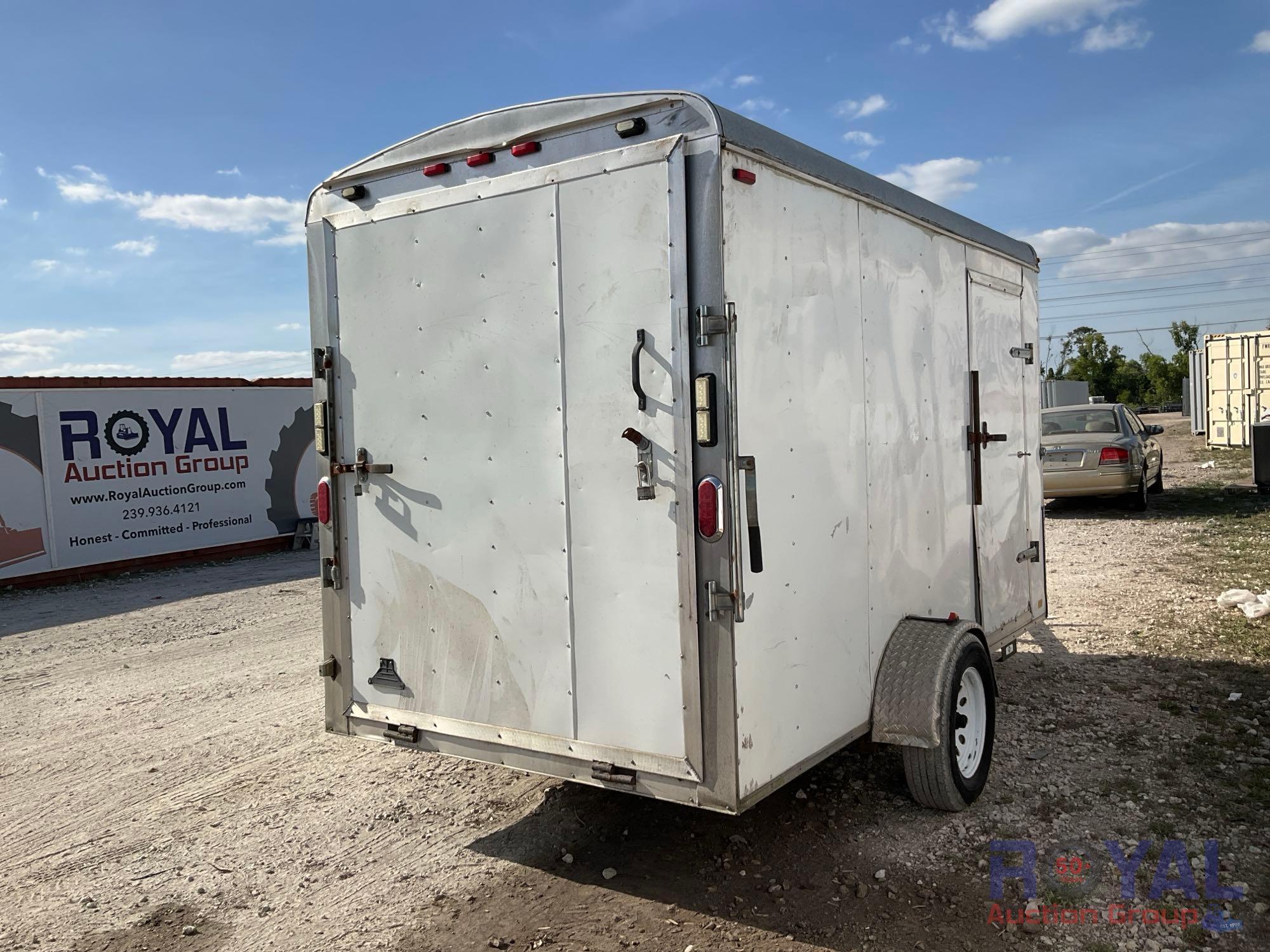 12ft by 6ft Enclosed Trailer