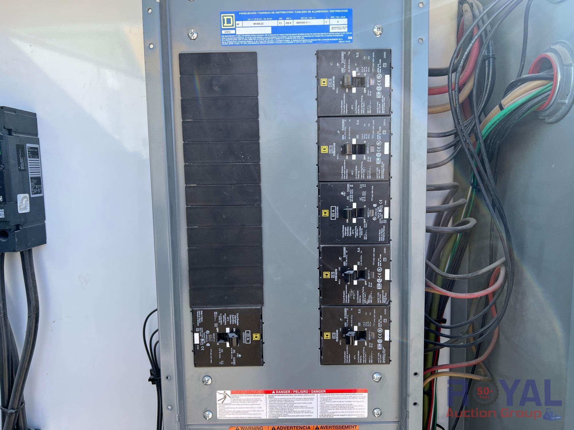Skid Mounted Batch Plant Switch Panel with Transformer