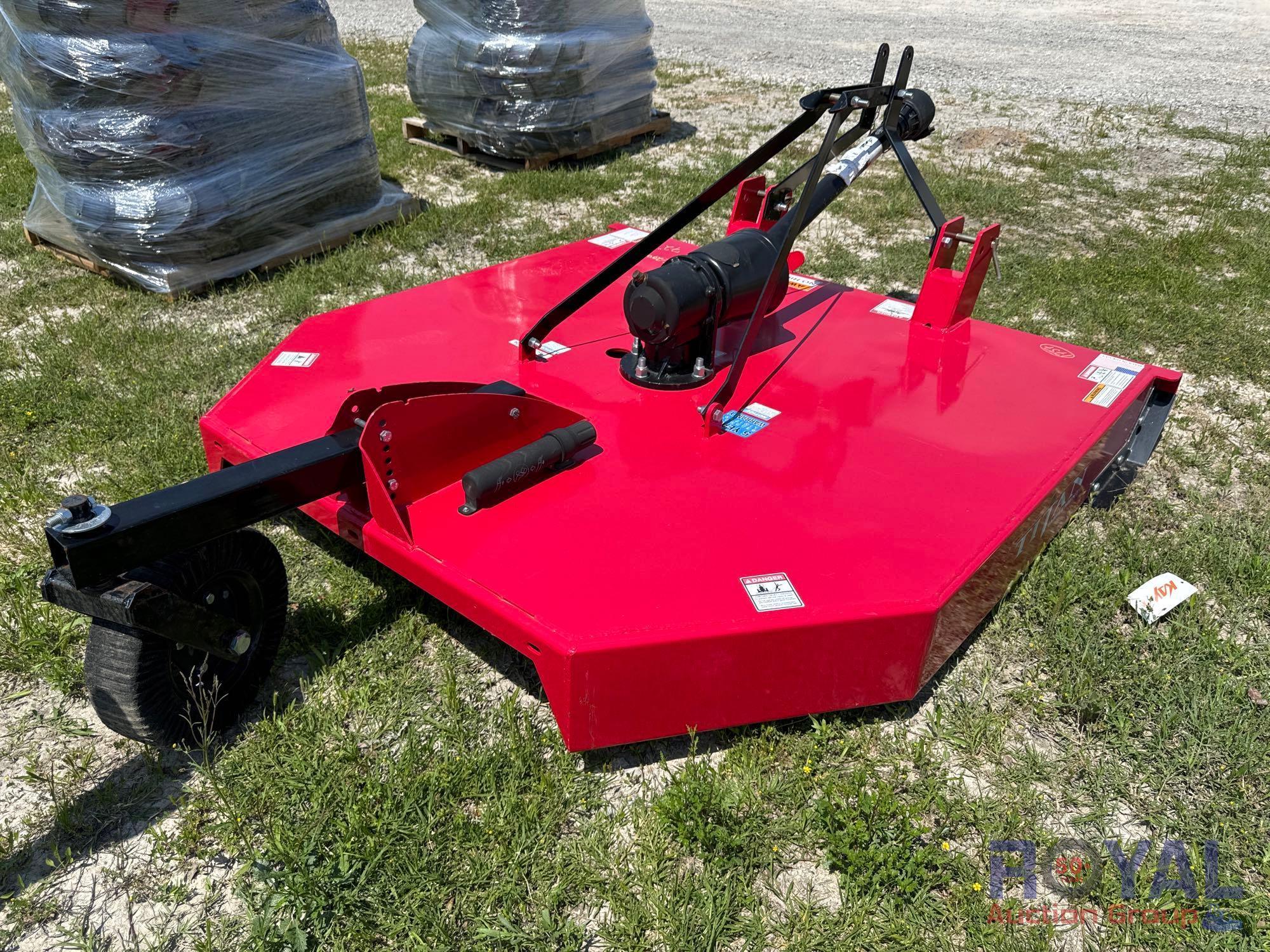 Unused Titan 72in 3 Point Hitch Brush Mower 3-Point Attachment