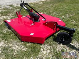 Unused Titan 72in 3 Point Hitch Brush Mower 3-Point Attachment