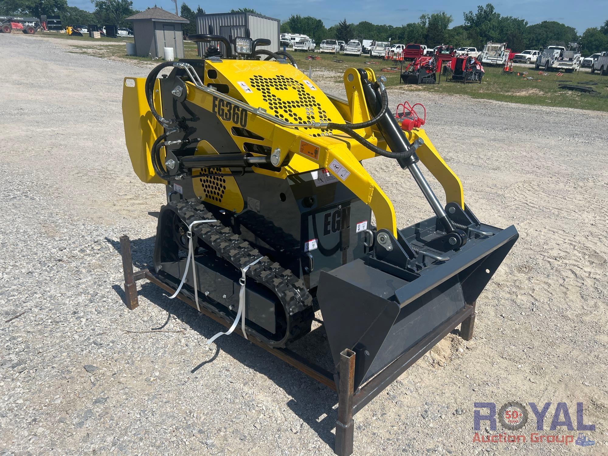 2024 EGN EG360 Stand-On Mini Track Loader Skid Steer