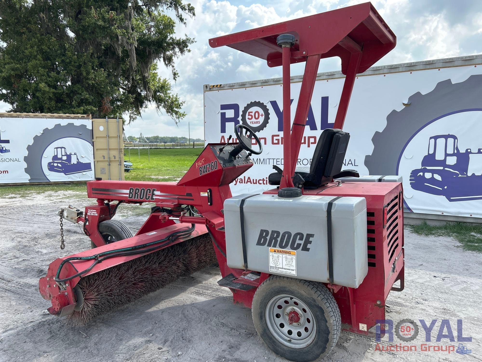 2019 Broce BW260 Sweeper