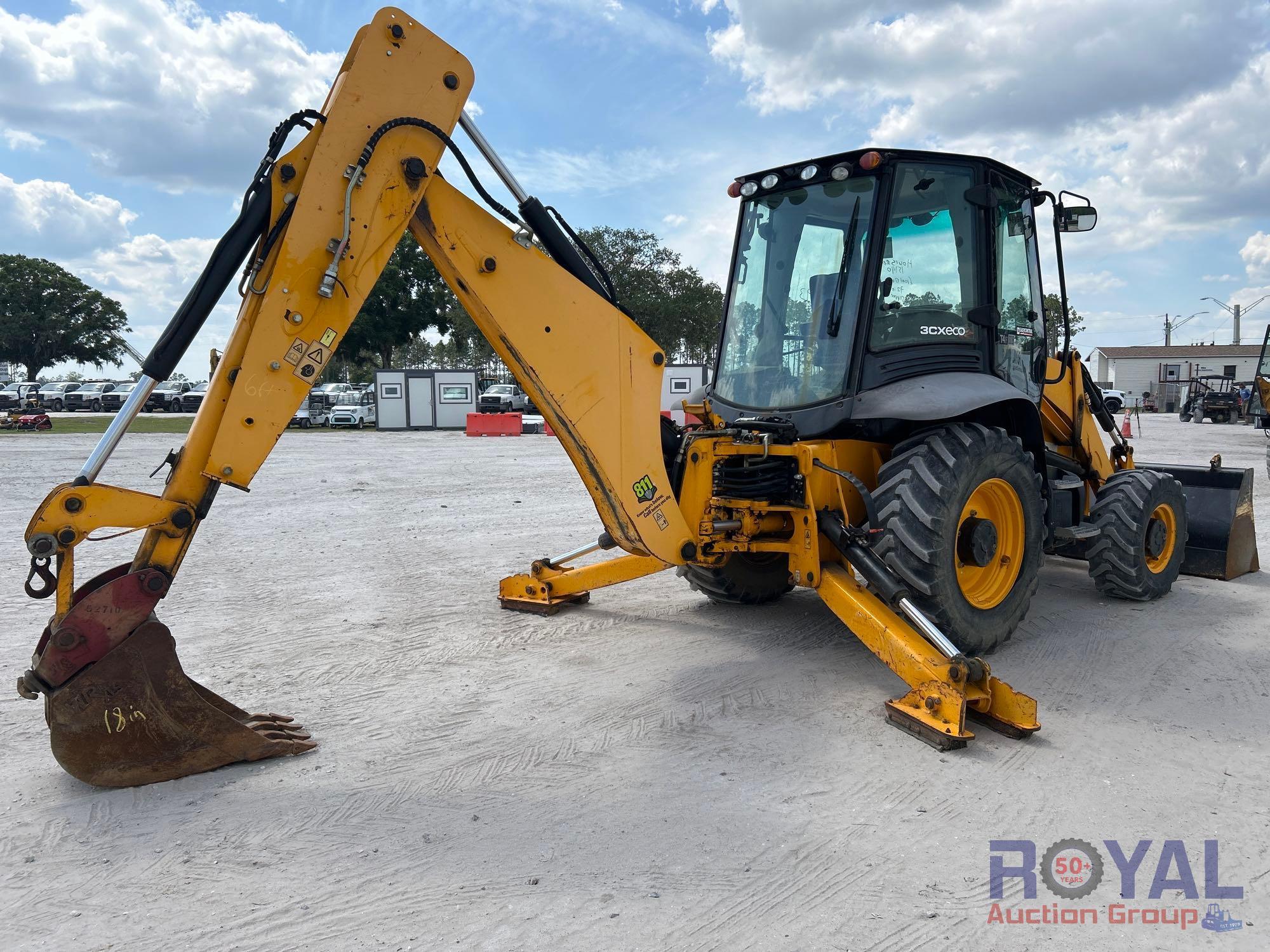 2016 JCB 3CX-14 4x4 Extendahoe Loader Backhoe