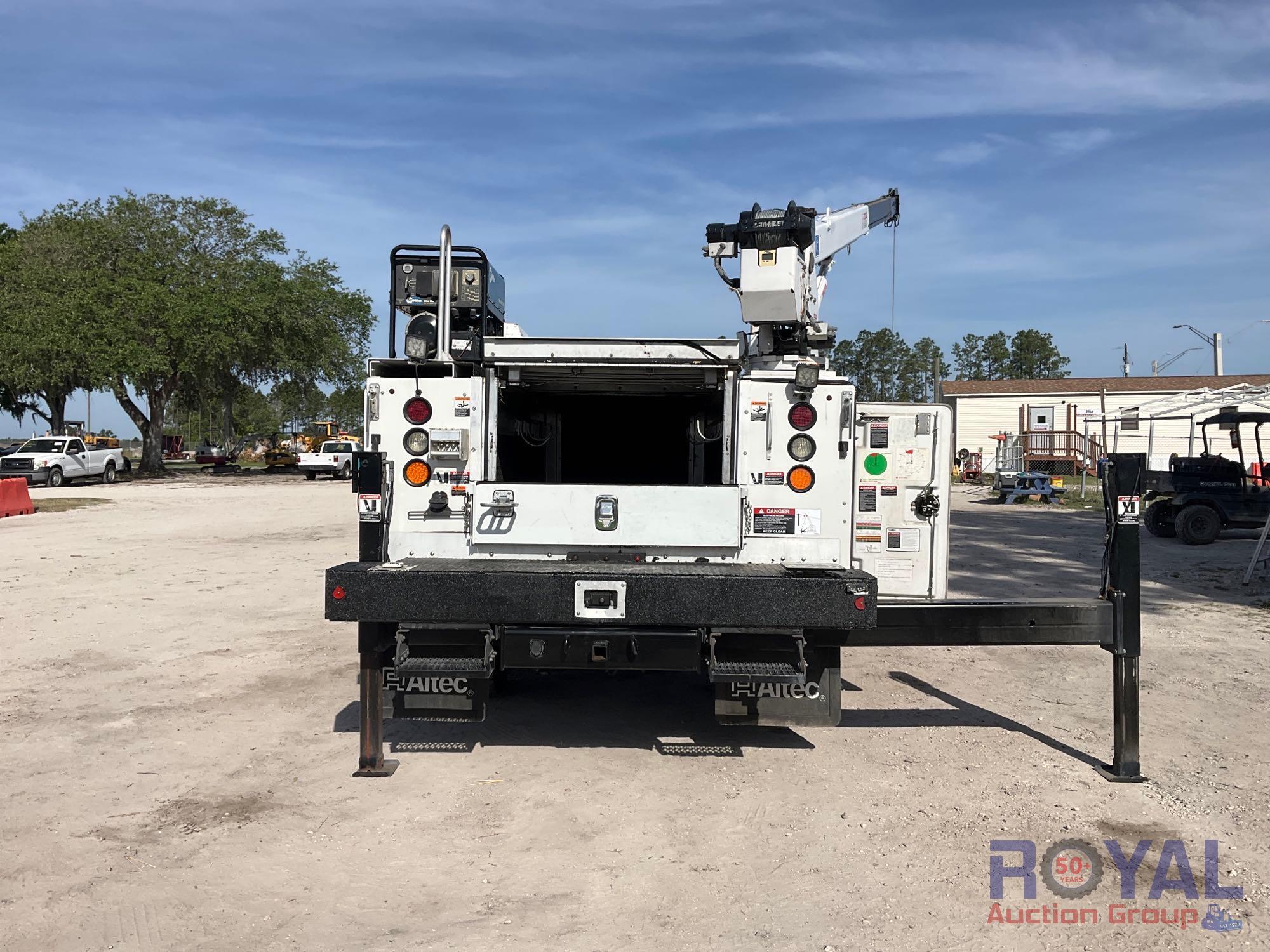 2018 Ford F550 Auto Crane HC-5 Service Crane Mechanics Truck