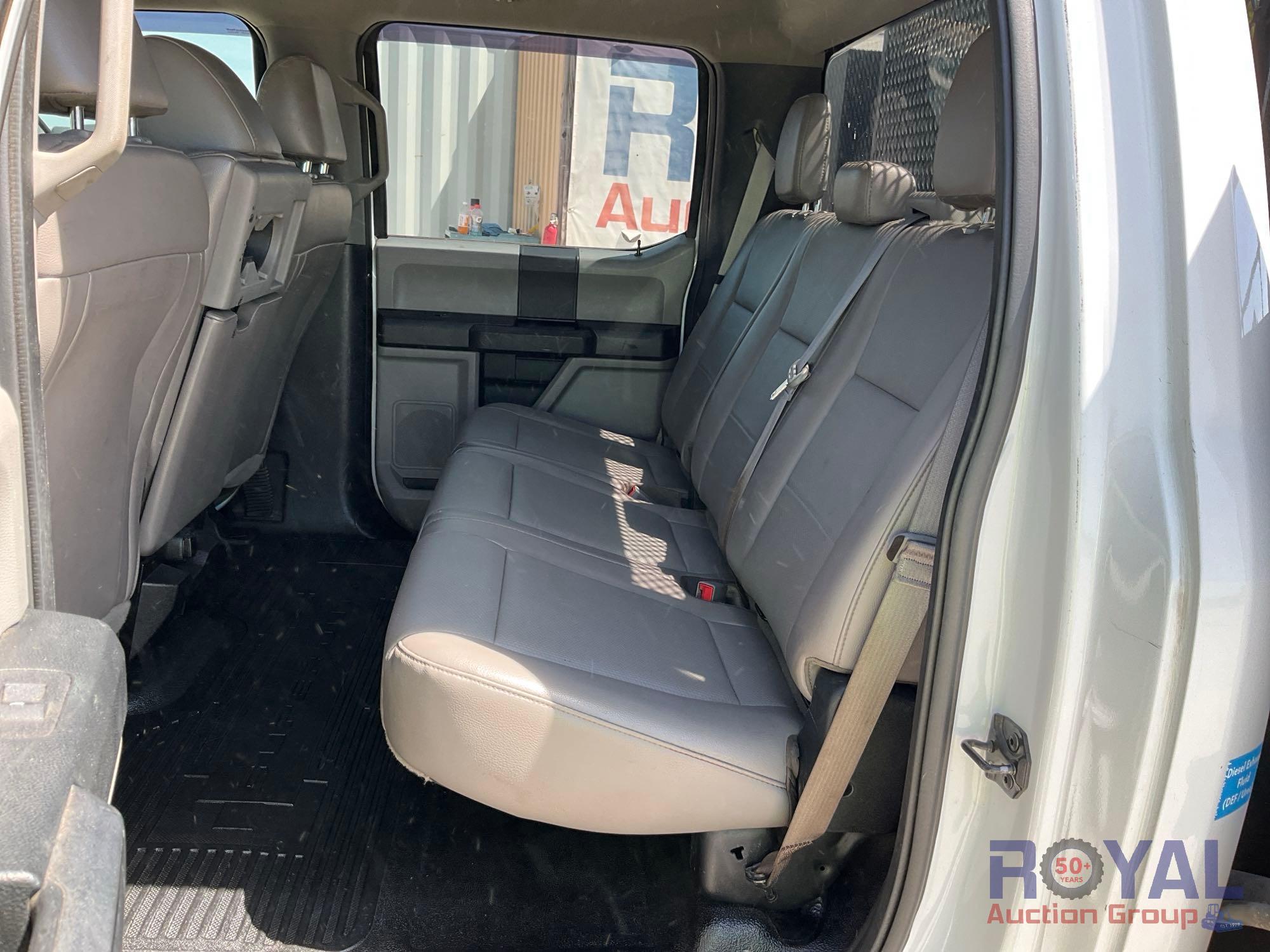 2018 Ford F450 4x4 Crew Cab Service Truck