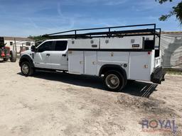 2018 Ford F450 4x4 Crew Cab Service Truck