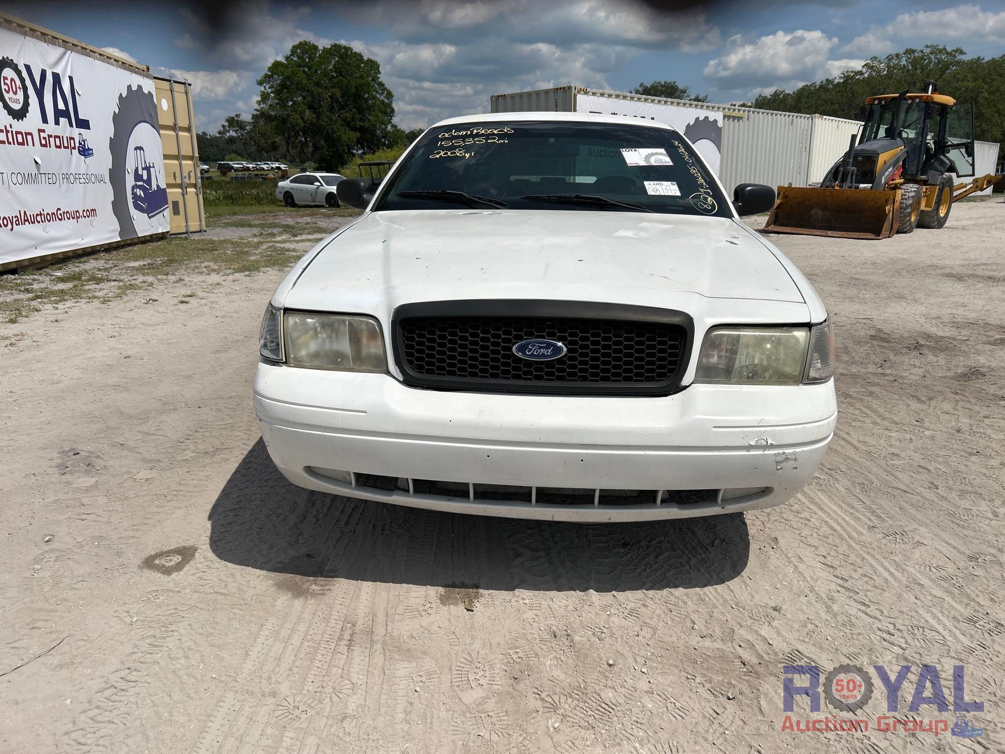 2008 Ford Crown Victoria Police Cruiser