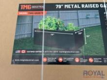 79" Metal Raised Garden Bed