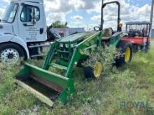 2021 John Deere 4WD Utility Tractor