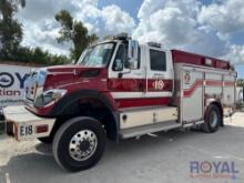 2012 International Workstar 7400 E-One 4x4 Fire Truck