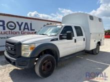 2015 Ford F550 SD Crew Cab Service Truck