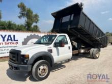 2008 Ford F550 SD 4x4 Dump Truck