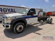 2015 Ford F550 Cab and Chassis Truck