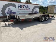 2016 19ft Equipment T/A Trailer