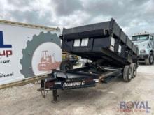 2018 Diamond C 24LPD 14FT T/A Dump Trailer