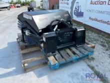 Virnig 72in Sweeper Manual Angle Broom Skid Steer Attachment