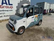 2024 Meco M-F Electric 60V 4-Door Mini Car Enclosed Cart