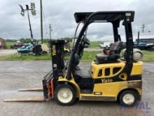 2015 Yale GLC050LXNDAV062 4,000LB LP Cushion Tire Forklift