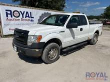 2013 Ford F-150 4x4 Exended Cab Pickup Truck