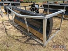 Wolverine 6 Way Dozer Blade Skid Steer Attachment